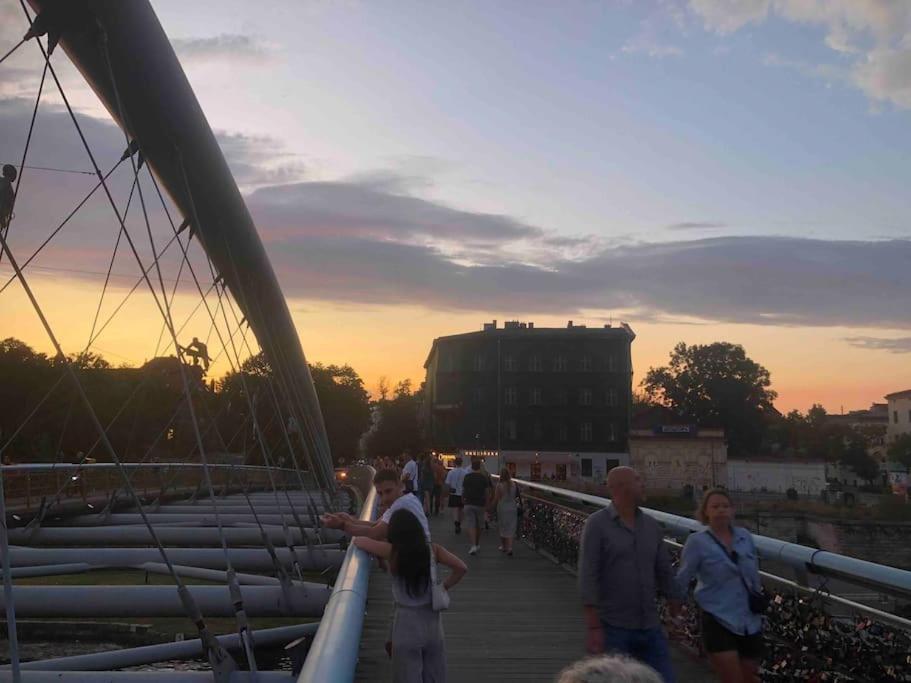 Zachod Slonca Nad Wisla Apartment คราคูฟ ภายนอก รูปภาพ